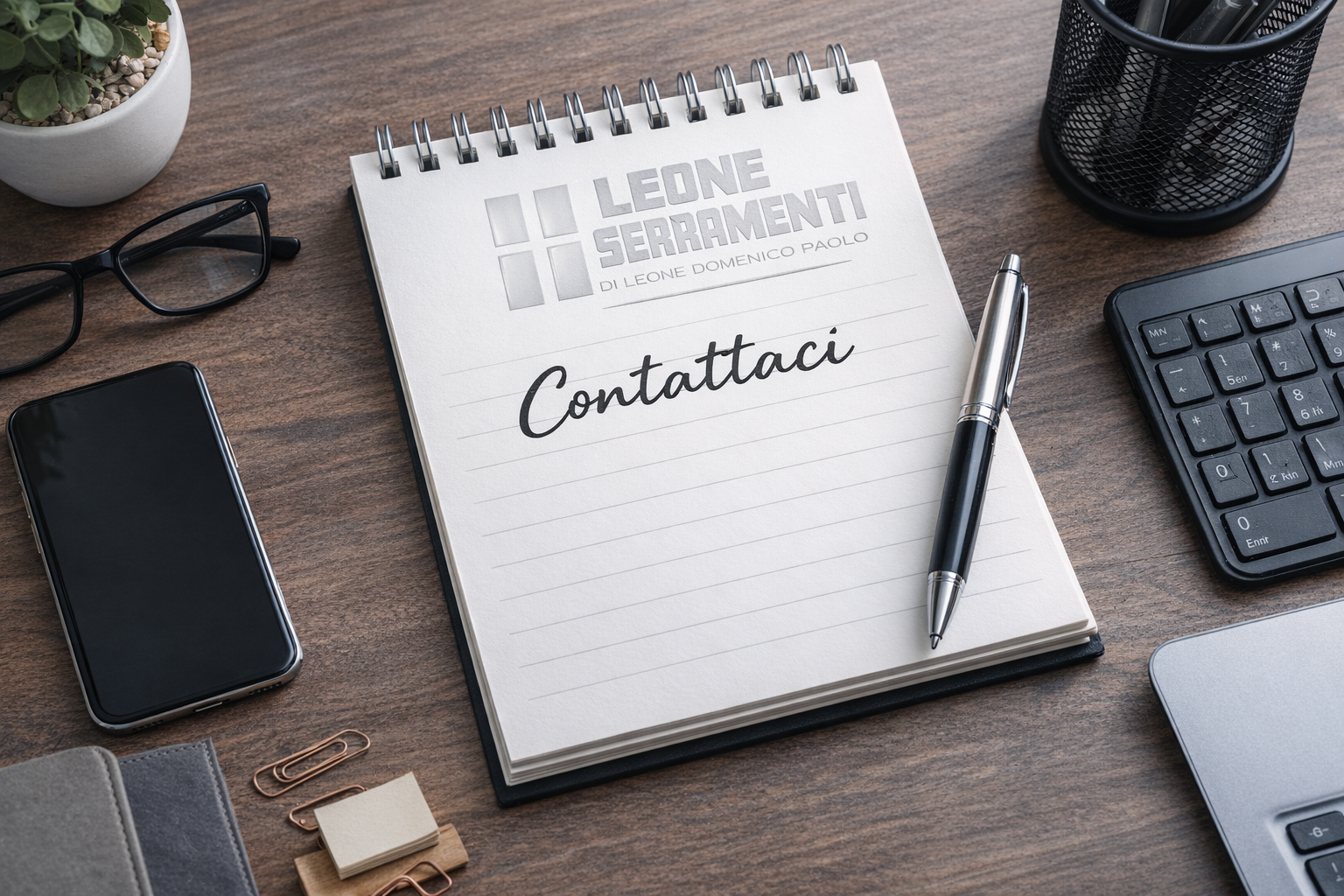 block notes Leone Serramenti